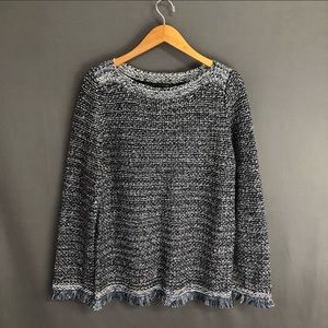 New Ann Taylor Metallic Sweater